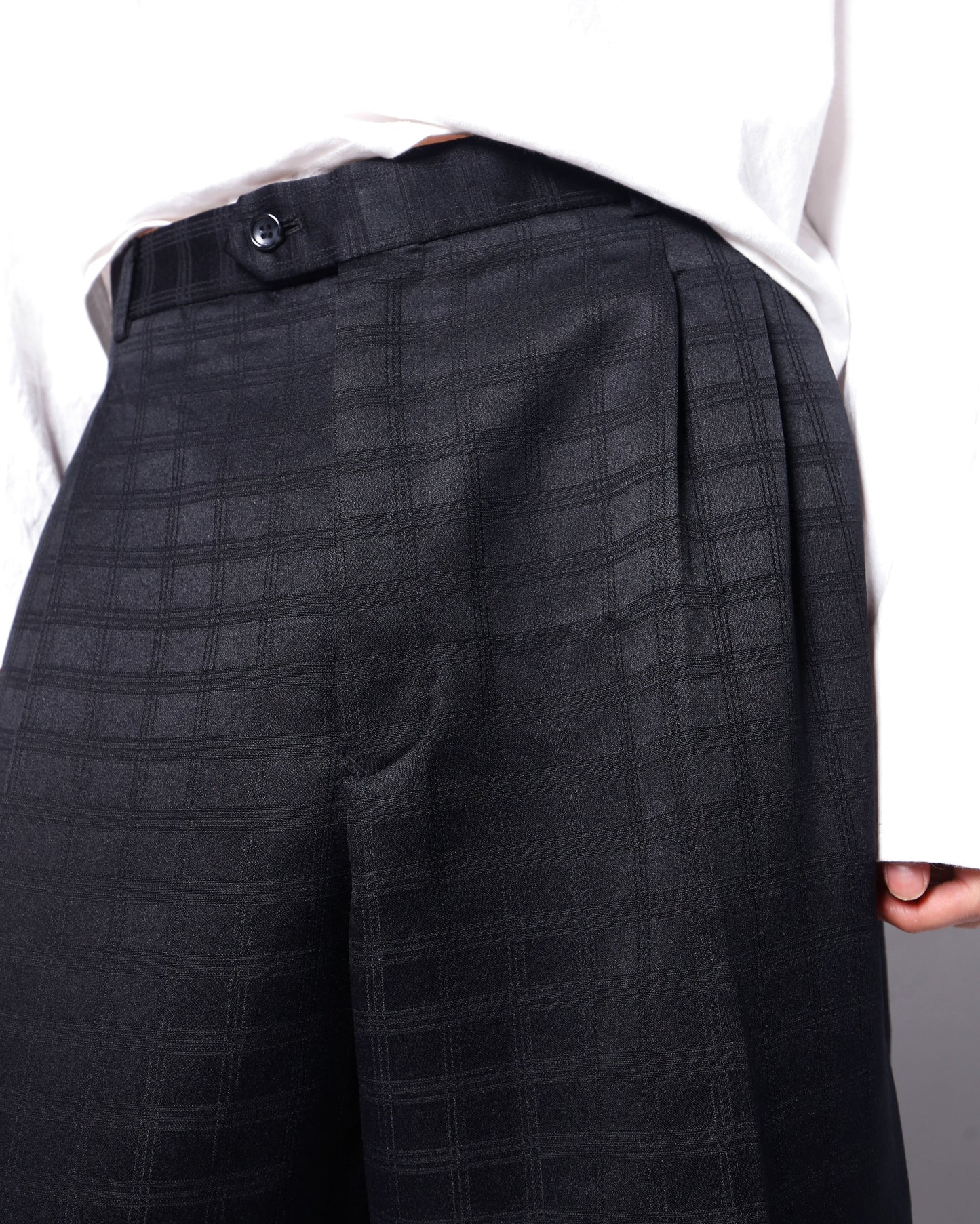vintage hidden check zoot slacks