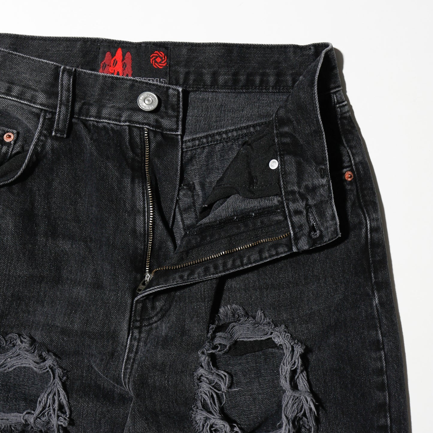 vintage clash baggy jeans
