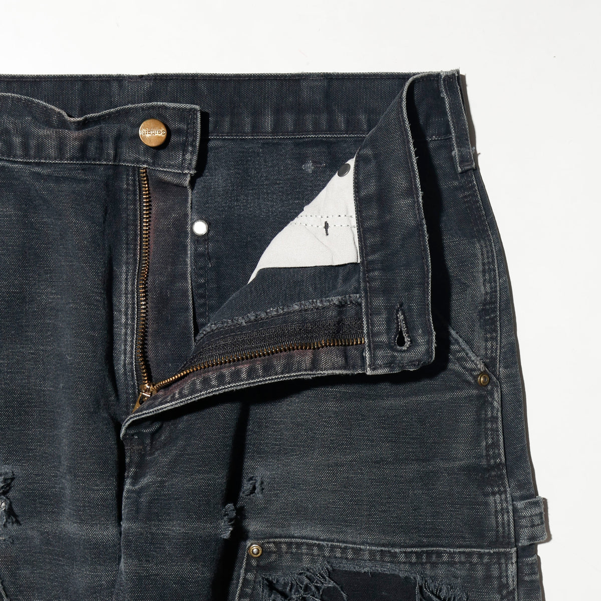 *one-off carhartt broken double knee trousers