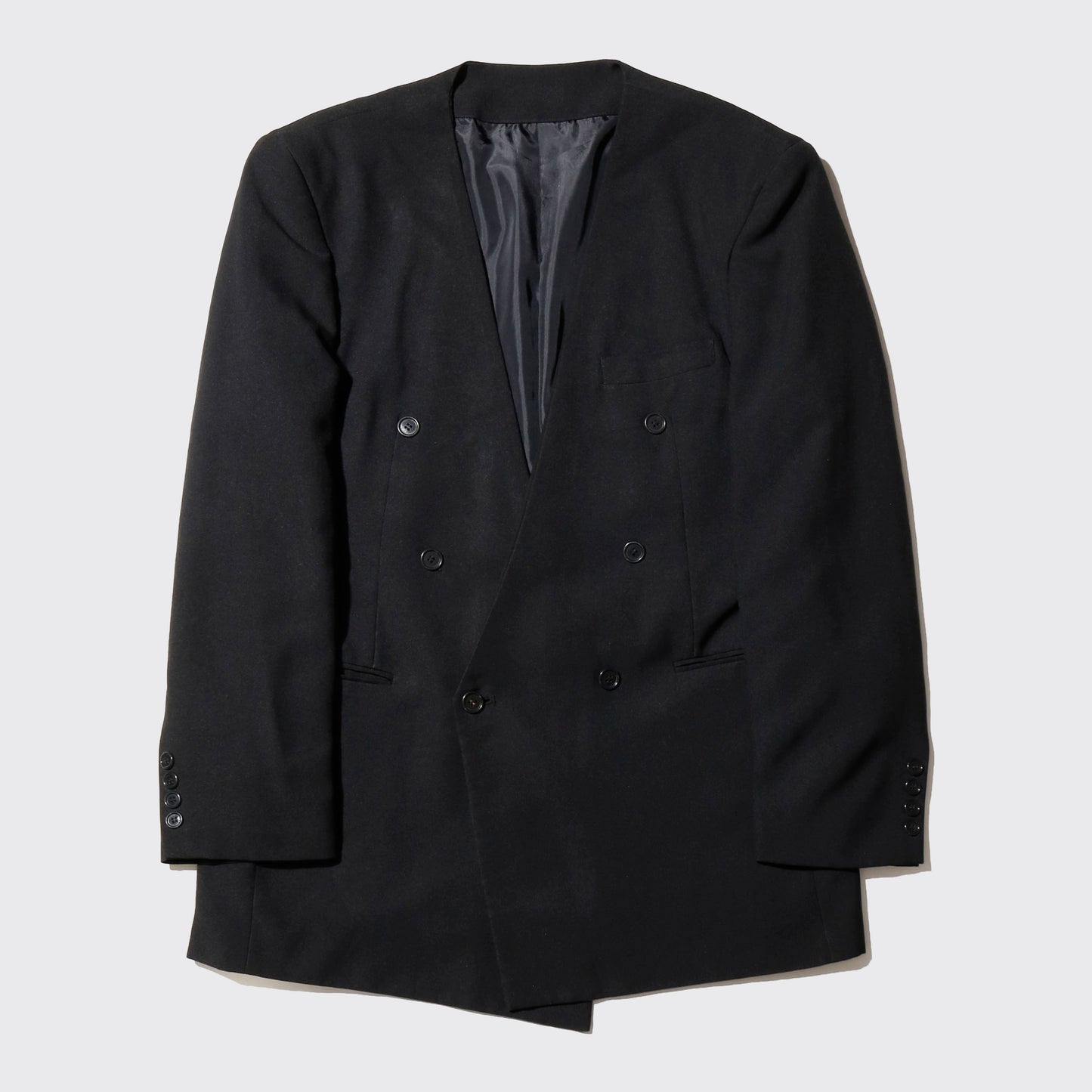 vintage donna karan loose double breasted tailored jacket