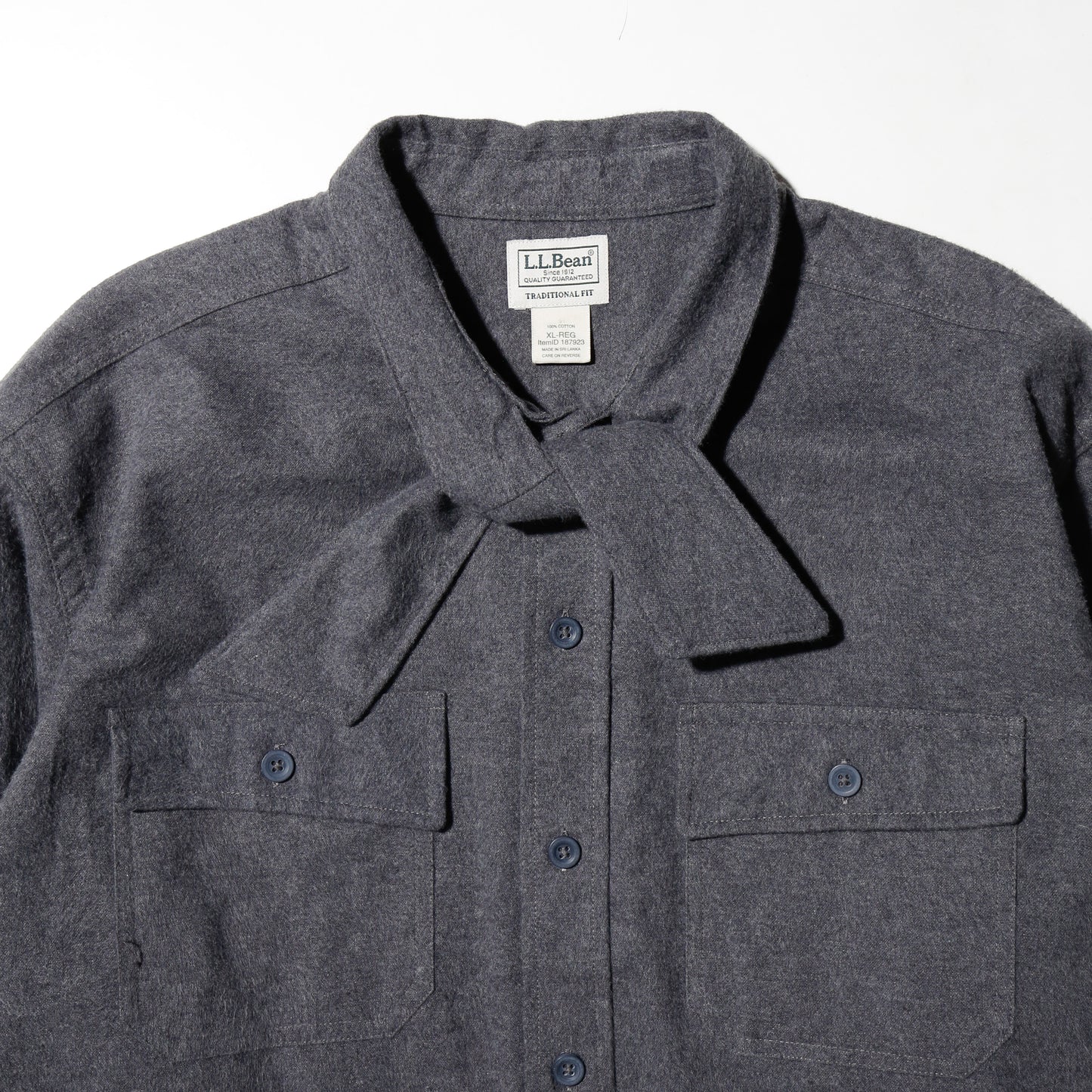 *one-off cropped bowtie felt shirt