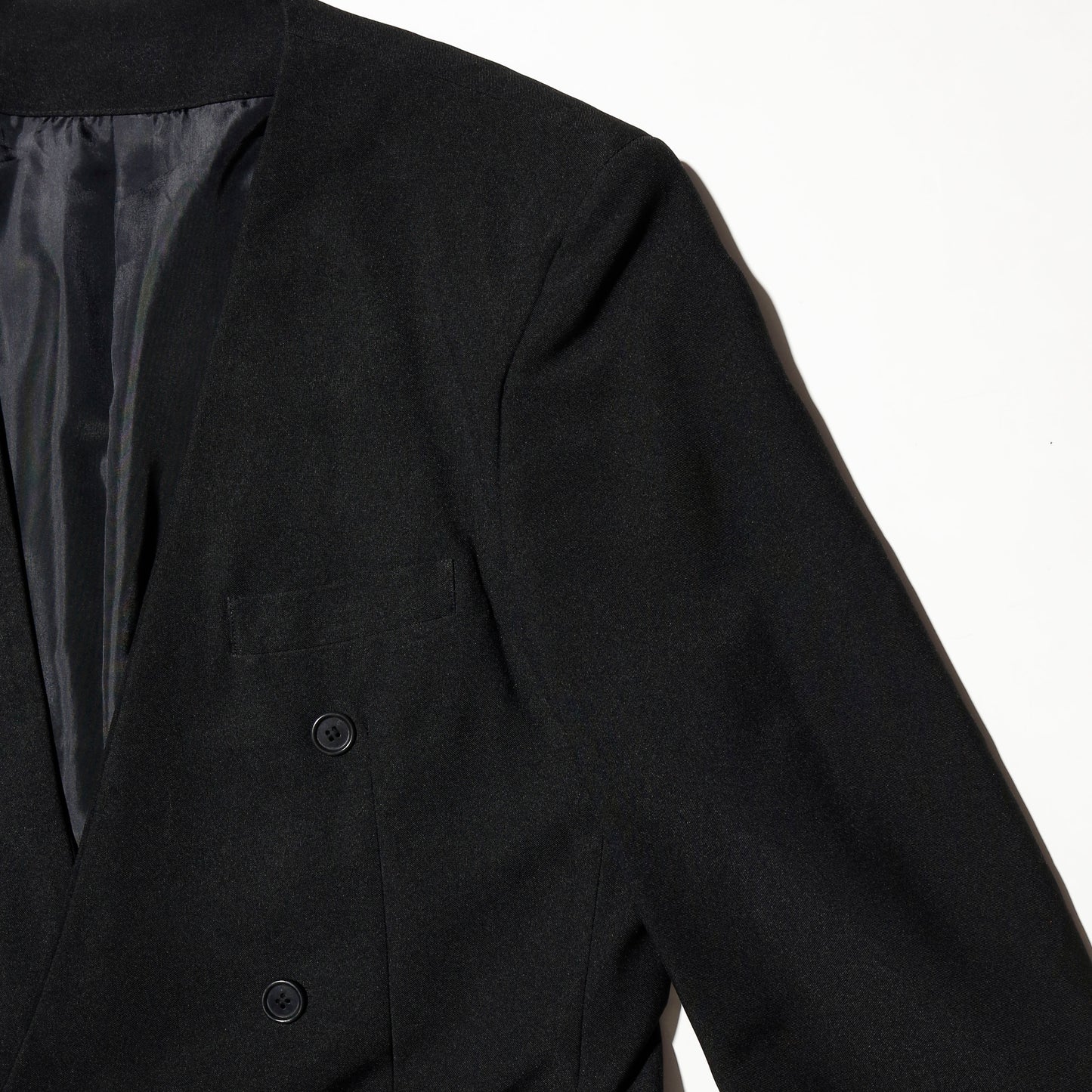 vintage donna karan loose double breasted tailored jacket