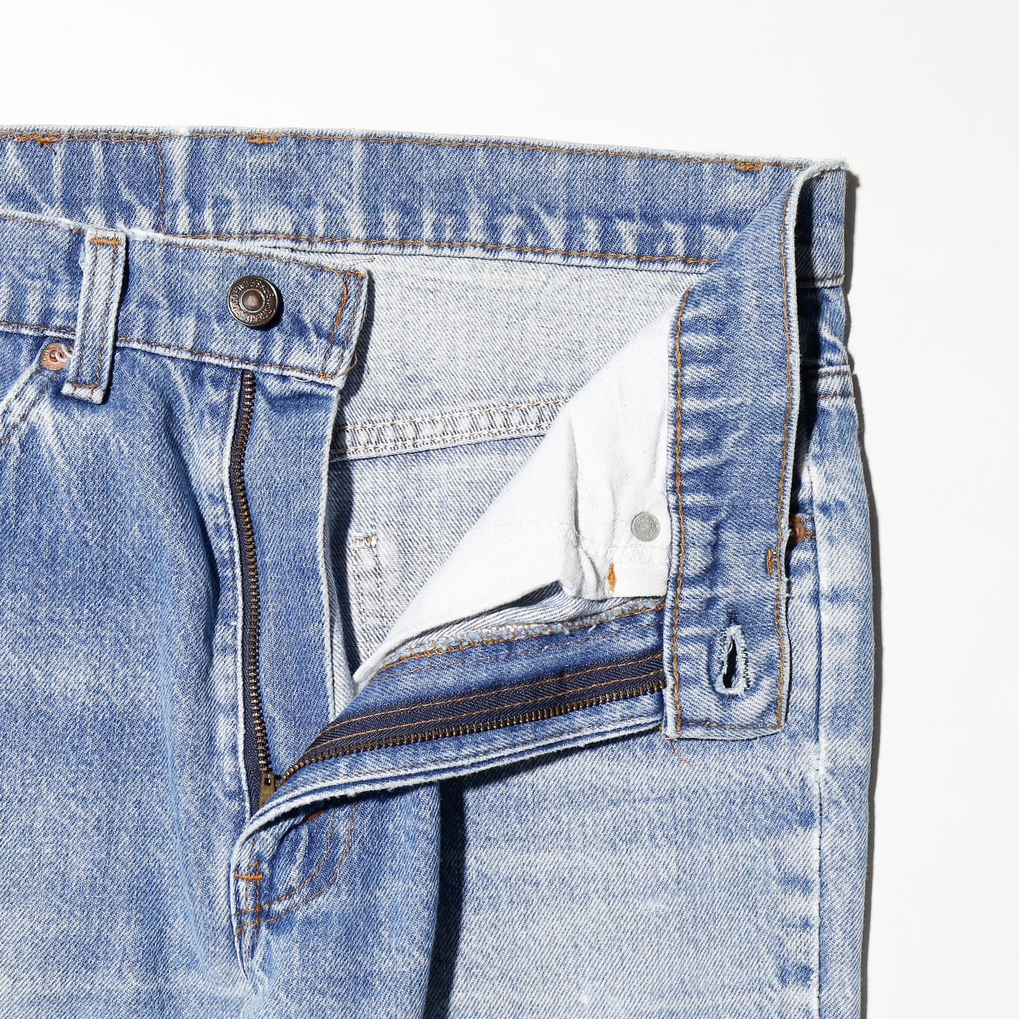*one-off levi's 517 broken jeans