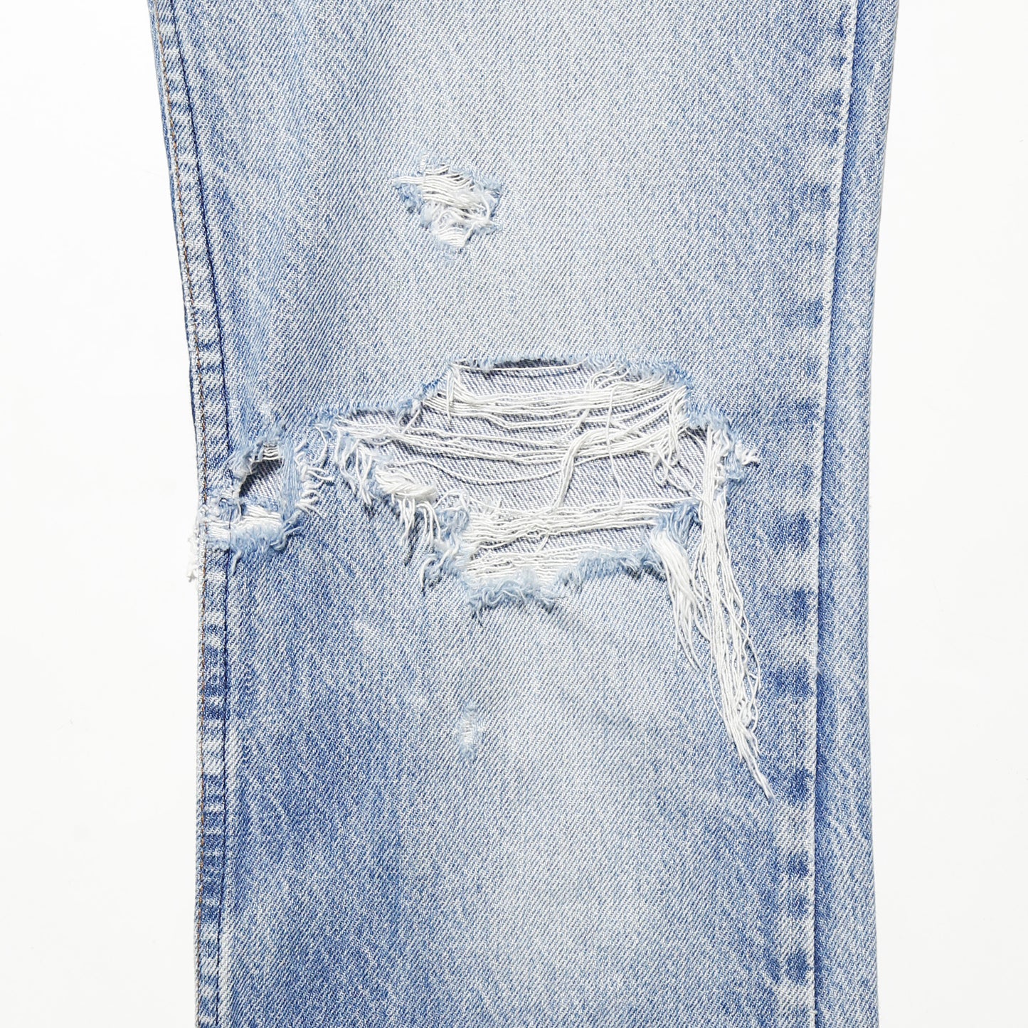 *one-off levi's 517 broken jeans