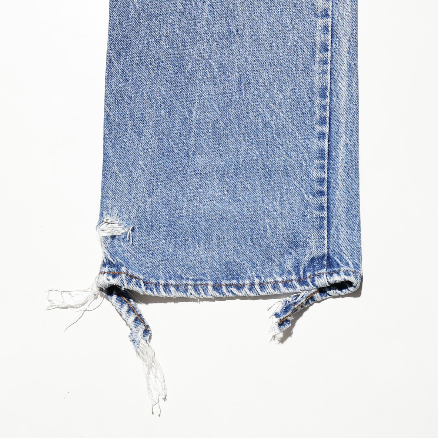 *one-off levi's 517 broken jeans