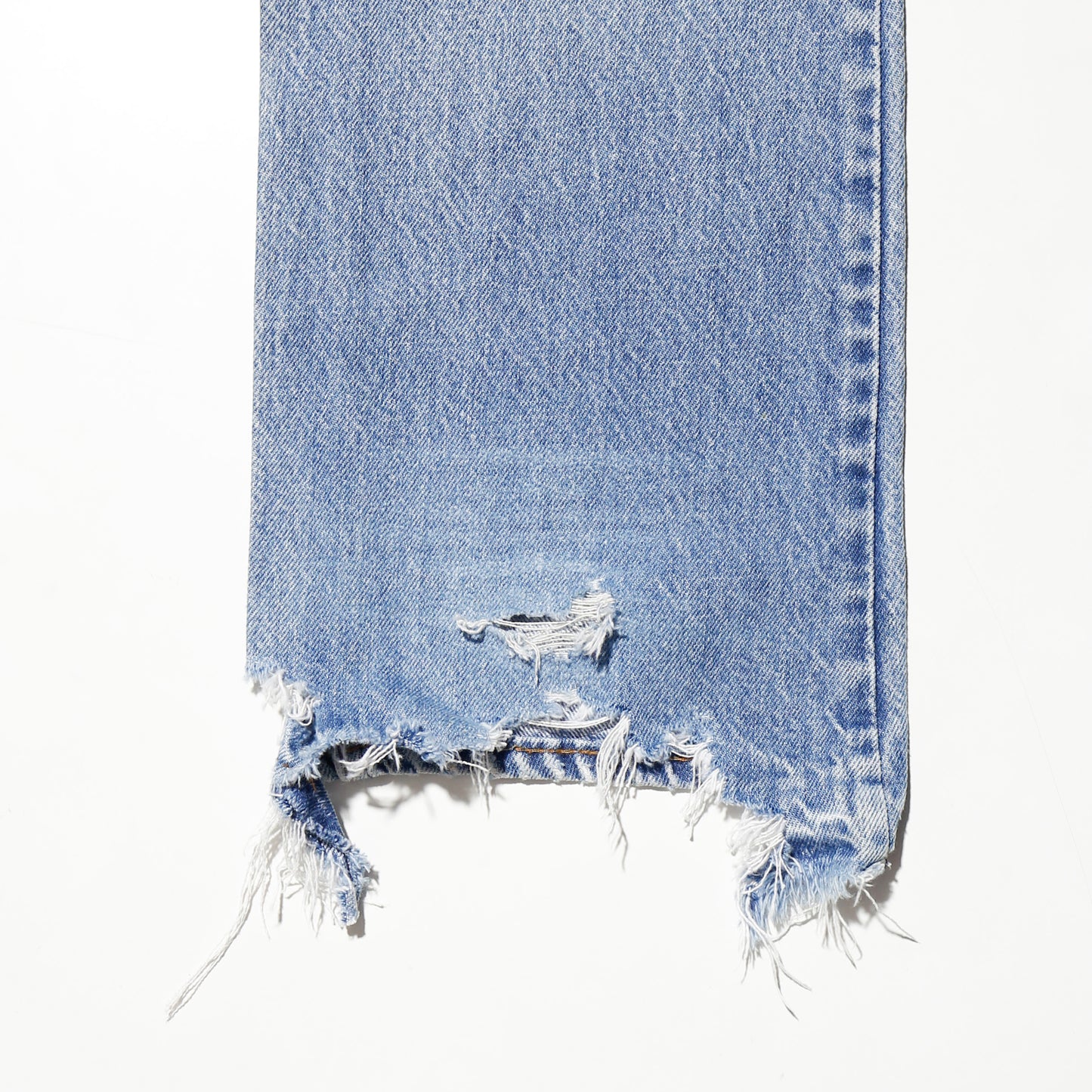 *one-off levi's 517 broken jeans