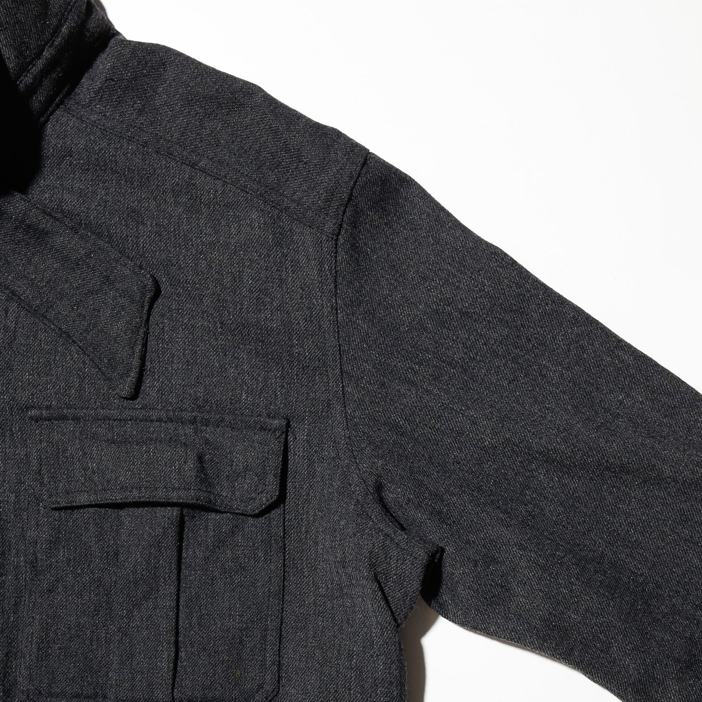 *one-off cropped bowtie gabardine shirt