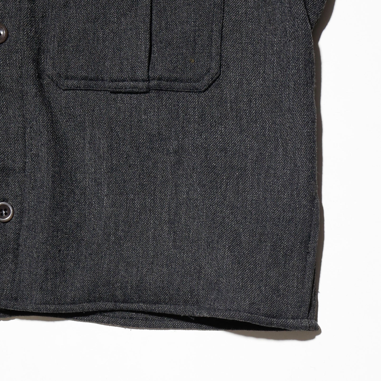 *one-off cropped bowtie gabardine shirt