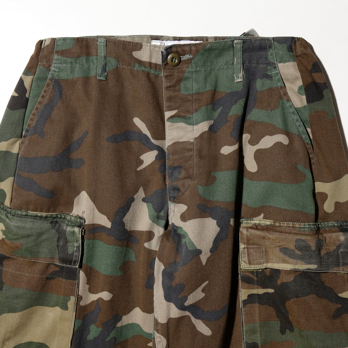 *one-off upside down wide cargo trousers