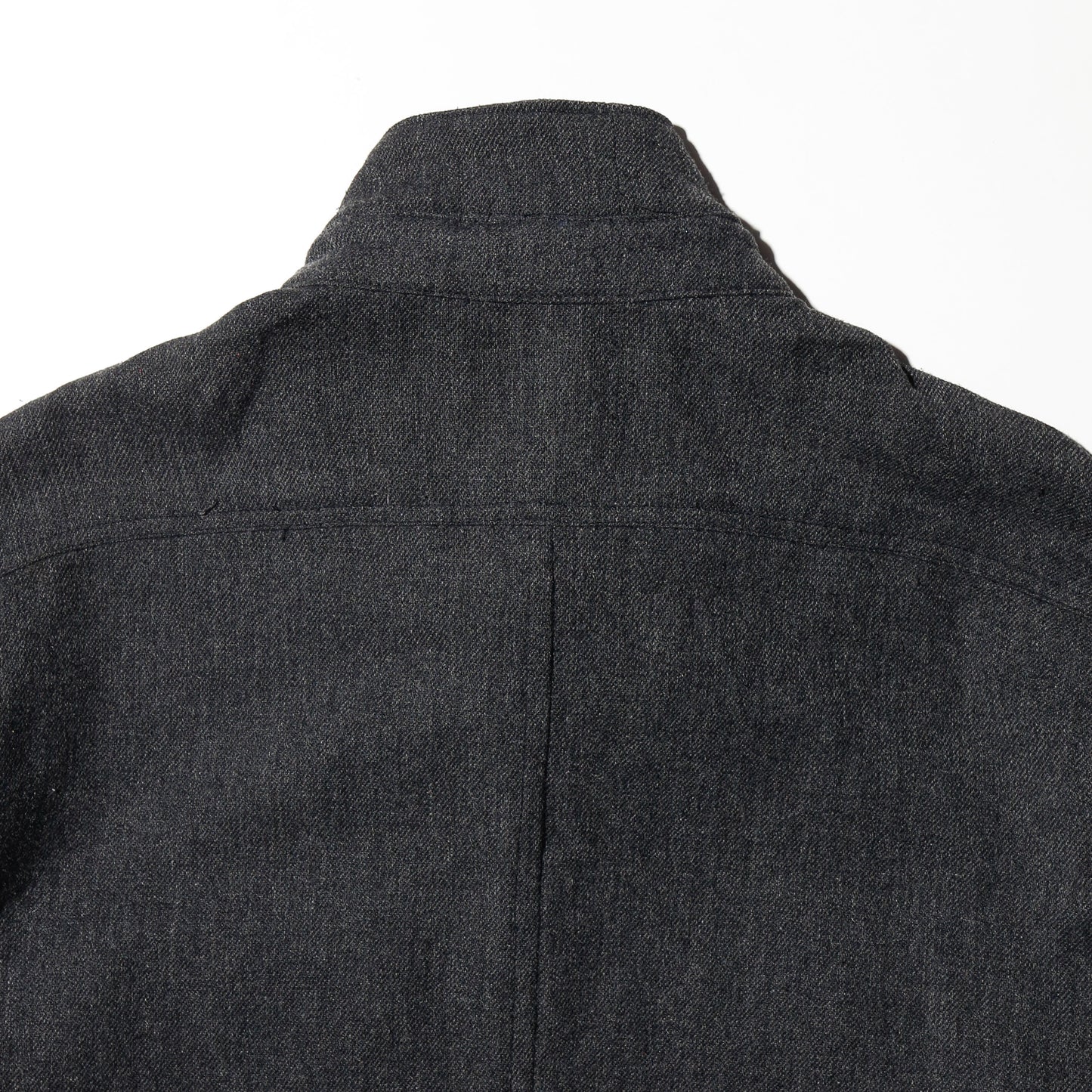 *one-off cropped bowtie gabardine shirt