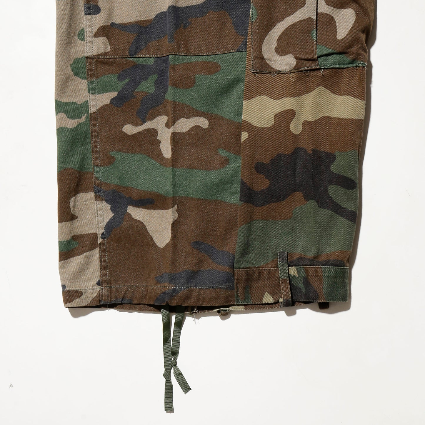 *one-off upside down wide cargo trousers