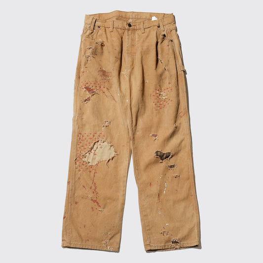 *one-off repaired duck trousers