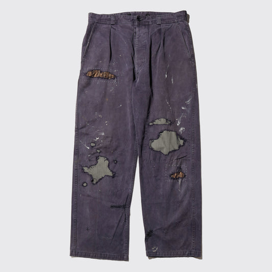 *one-off euro repaired work trousers