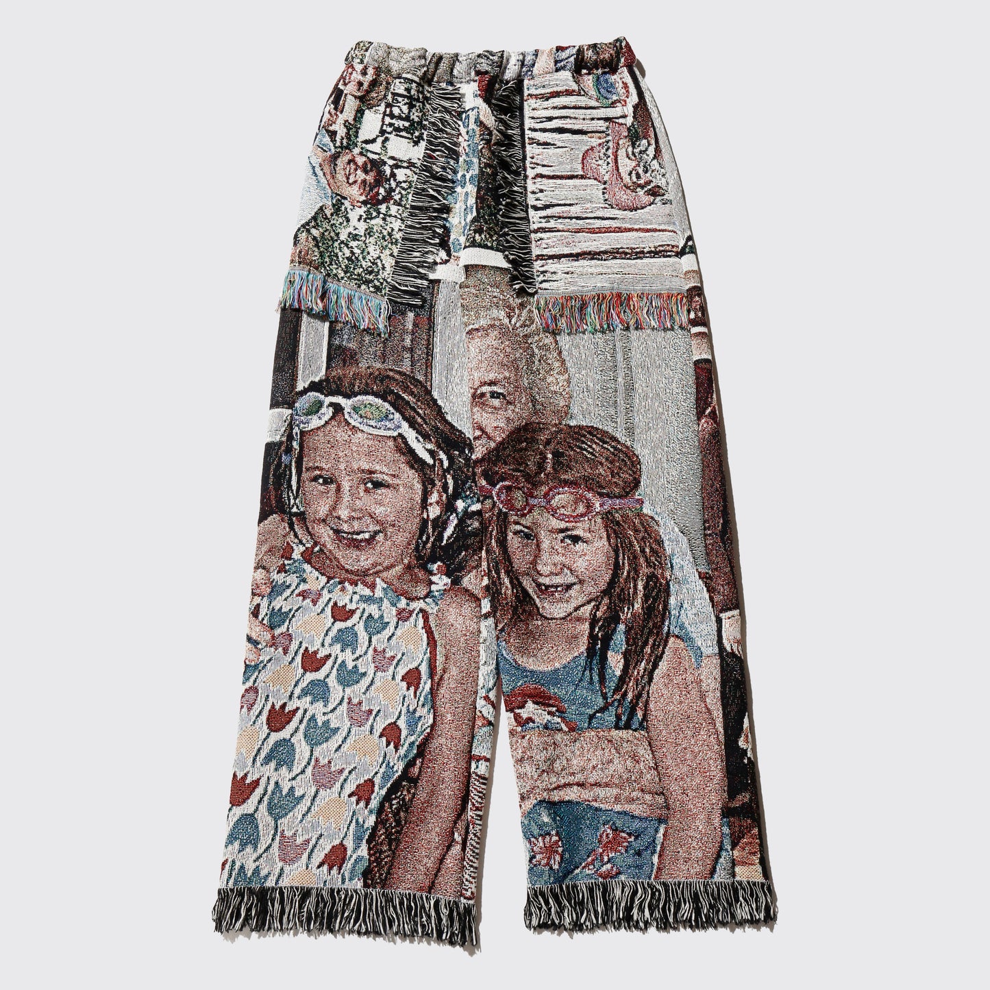 *one-off rug wide trousers