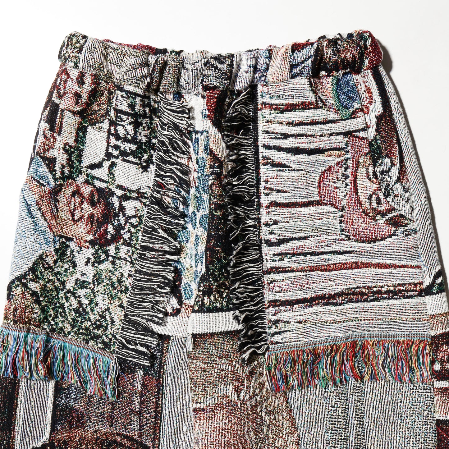 *one-off rug wide trousers