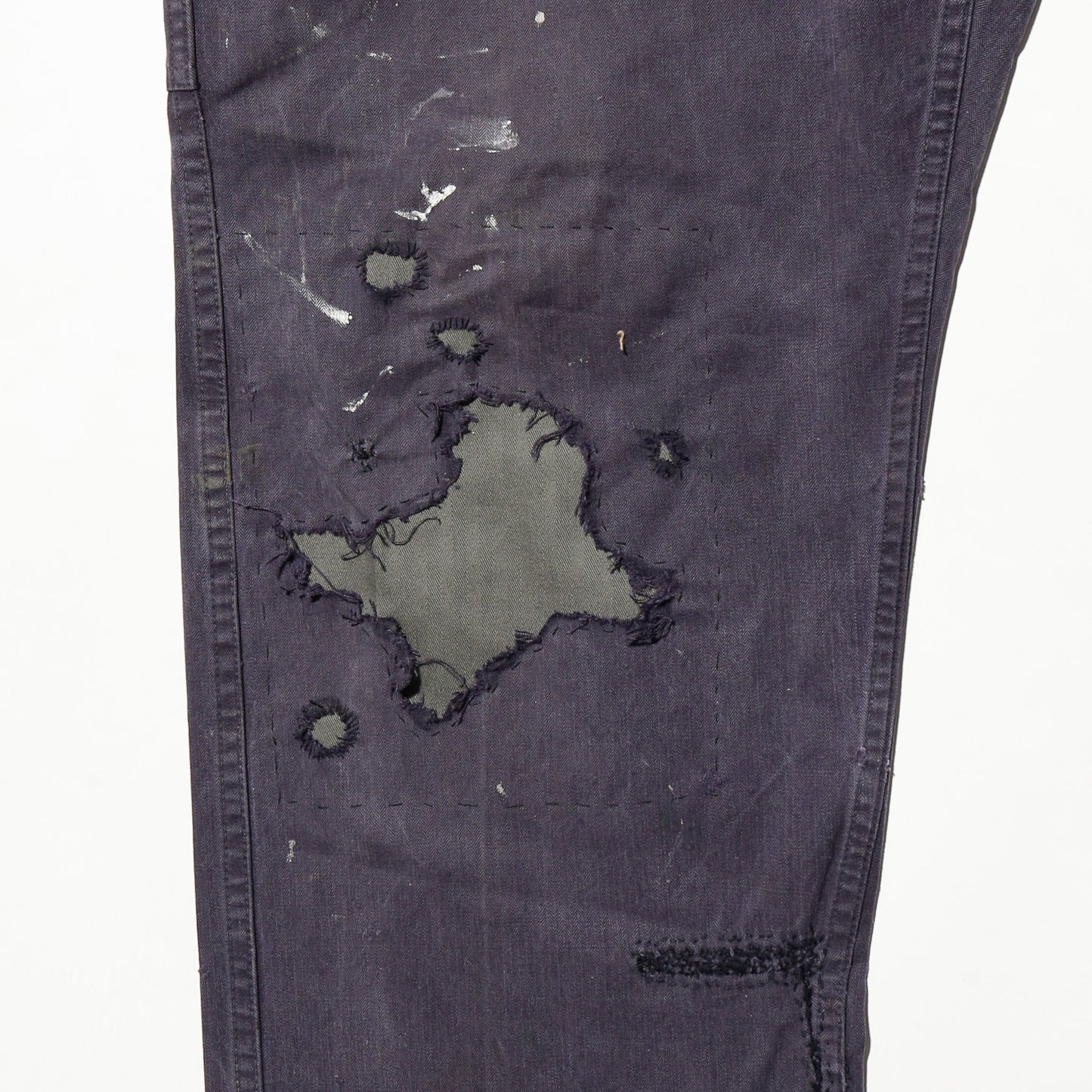 *one-off euro repaired work trousers