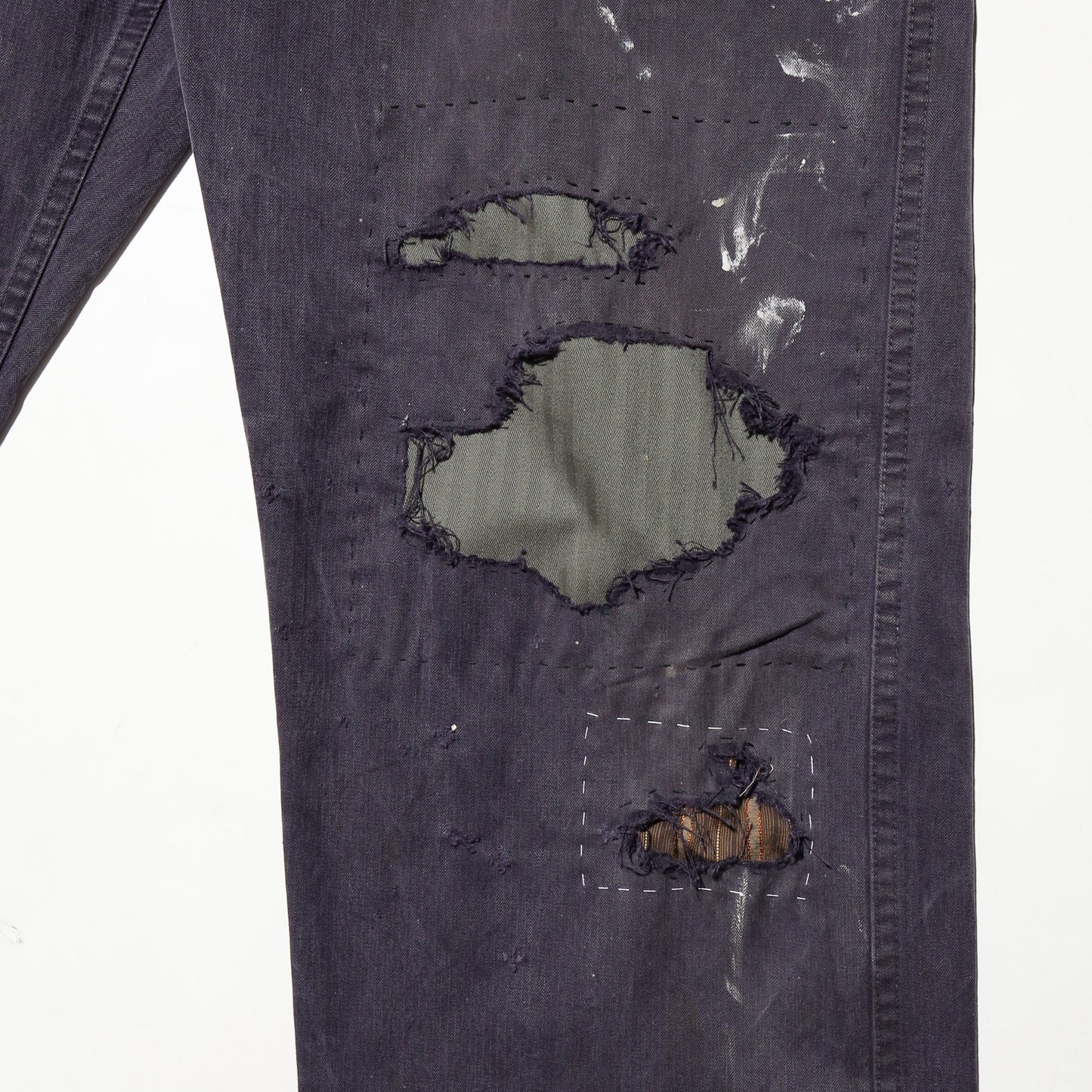 *one-off euro repaired work trousers
