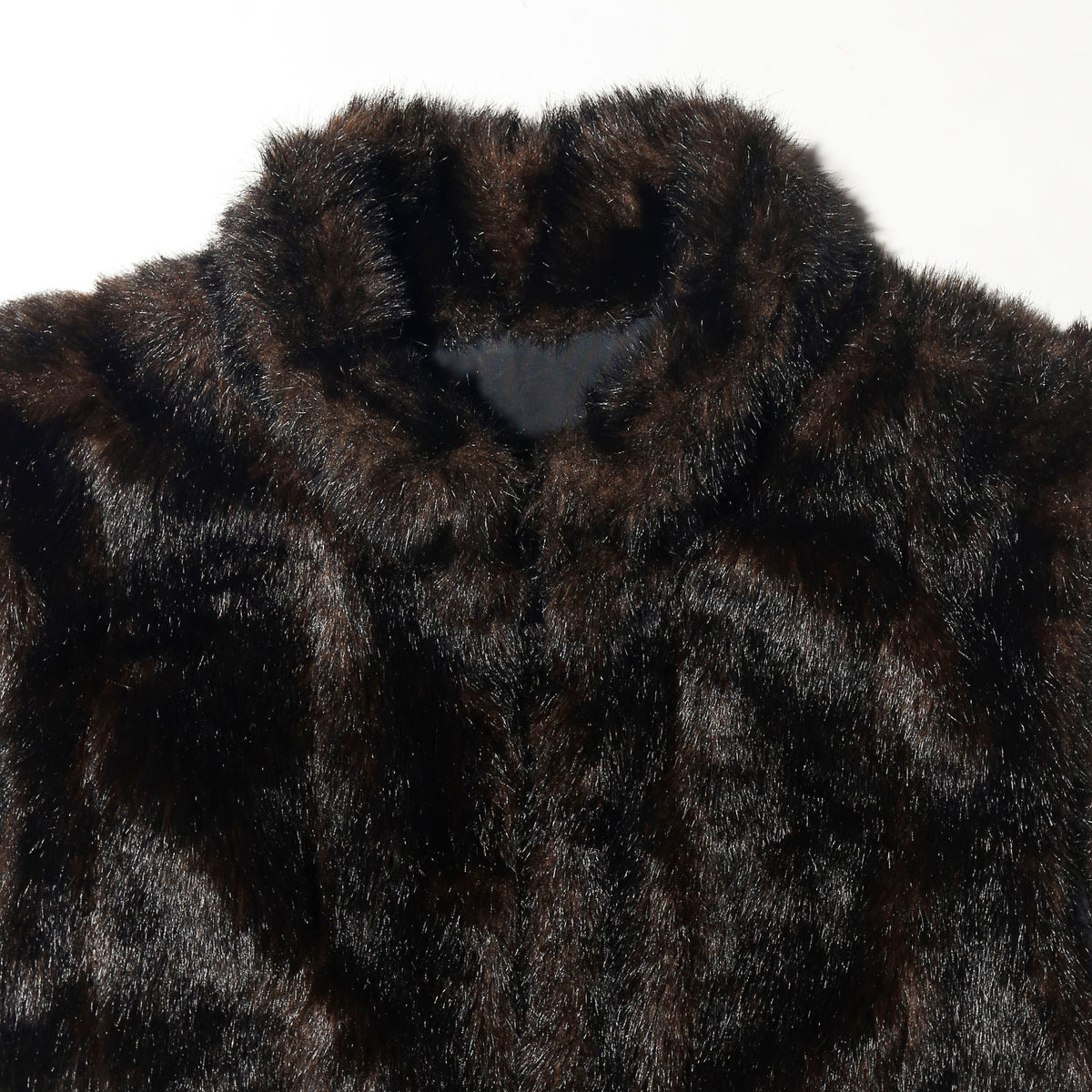 vintage reversible faux mink vest