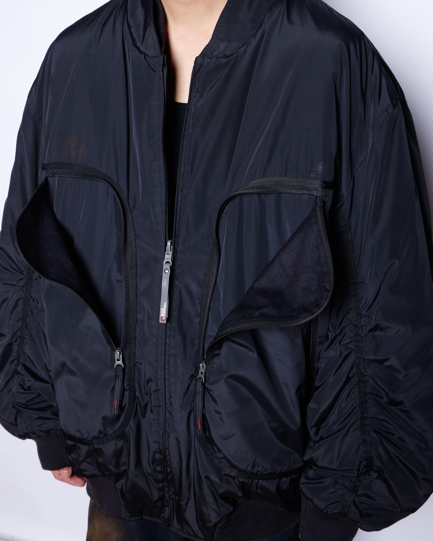 vintage 00's ecko function reversible bomber jacket