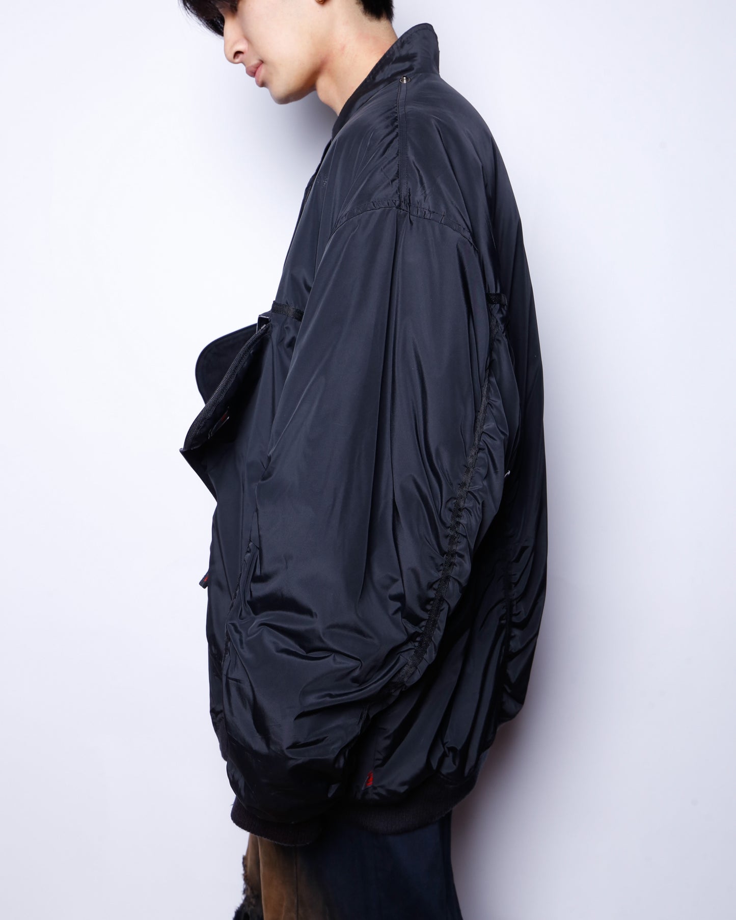 vintage 00's ecko function reversible bomber jacket