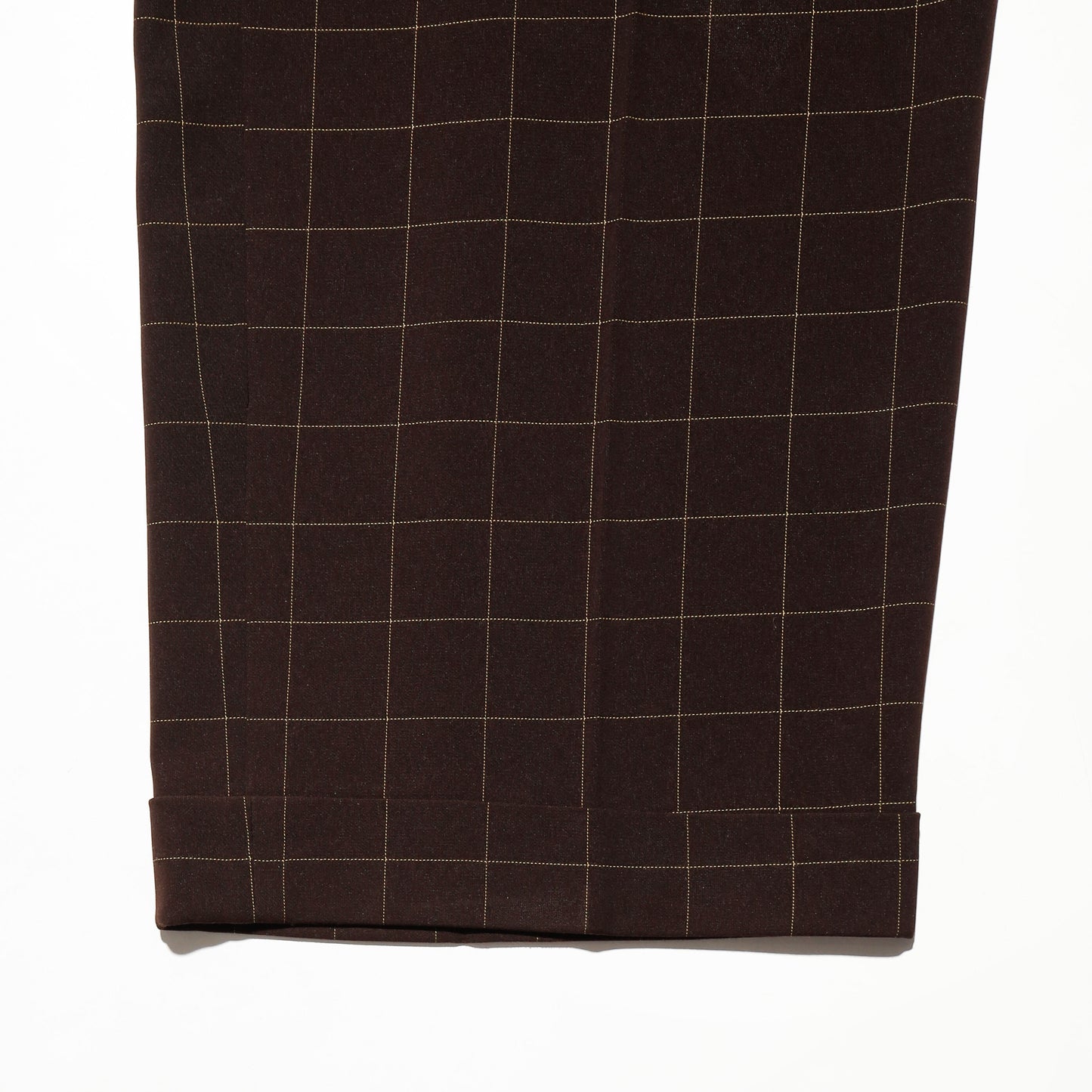 vintage check wide zoot slacks