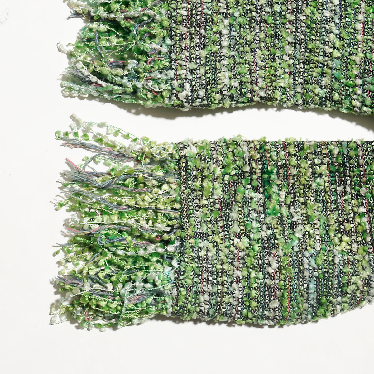 vintage 90's euro fringe fancy tweed jacket