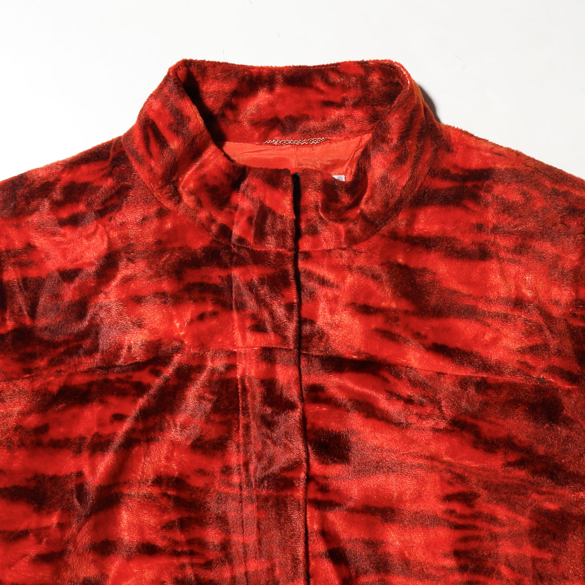 vintage euro abstract velvet jacket