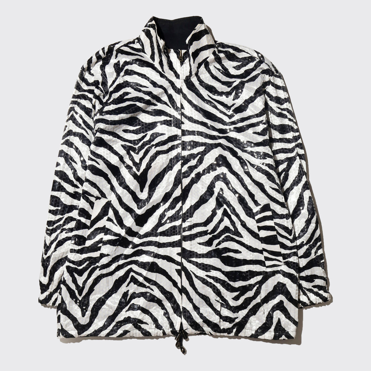 vintage animal reversible blouson