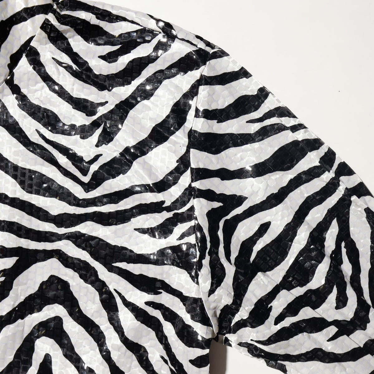 vintage animal reversible blouson