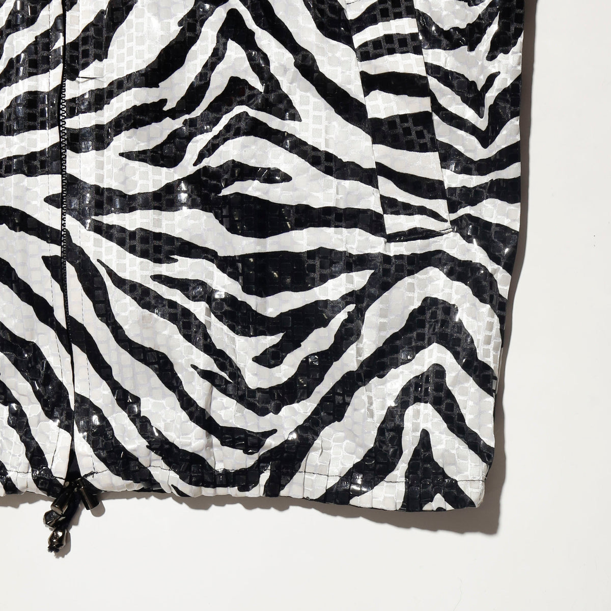 vintage animal reversible blouson