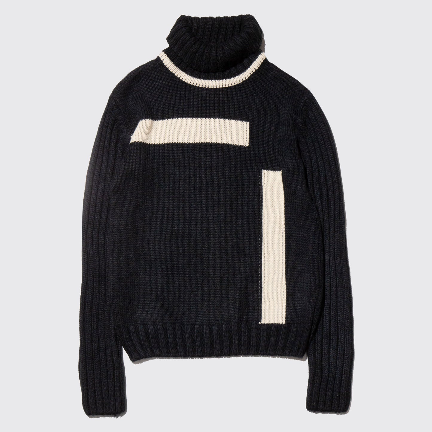 vintage line turtle neck sweater