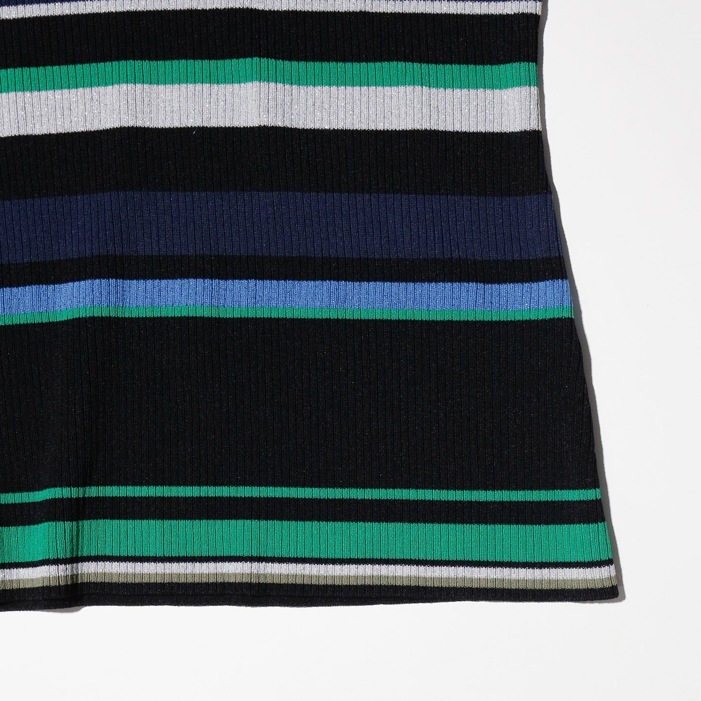 vintage border ribbed t-shirt