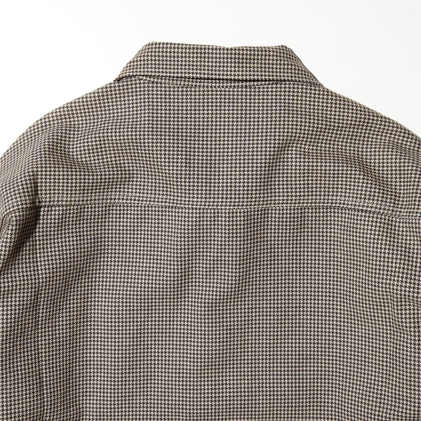 *one-off hybrid yin-yang sleeve shirt jacket