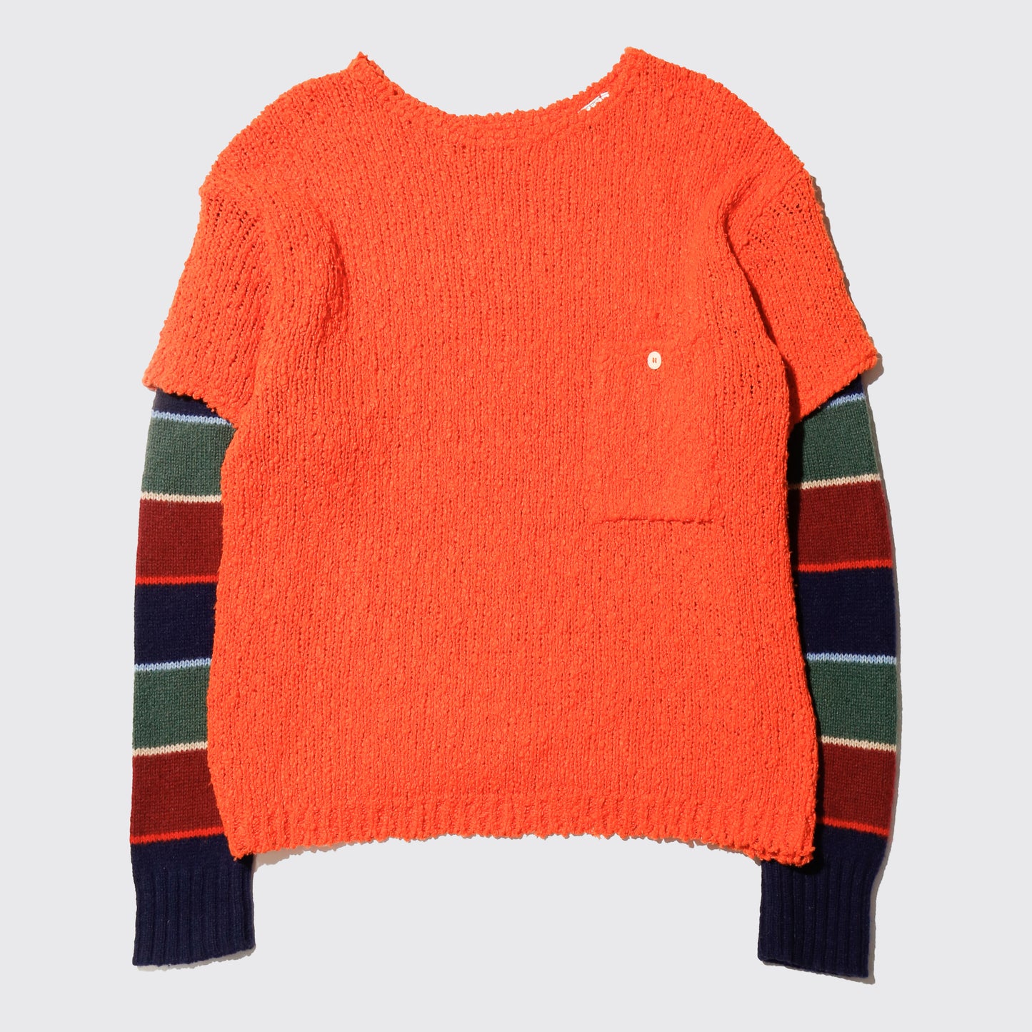 *one-off hybrid boucle sweater