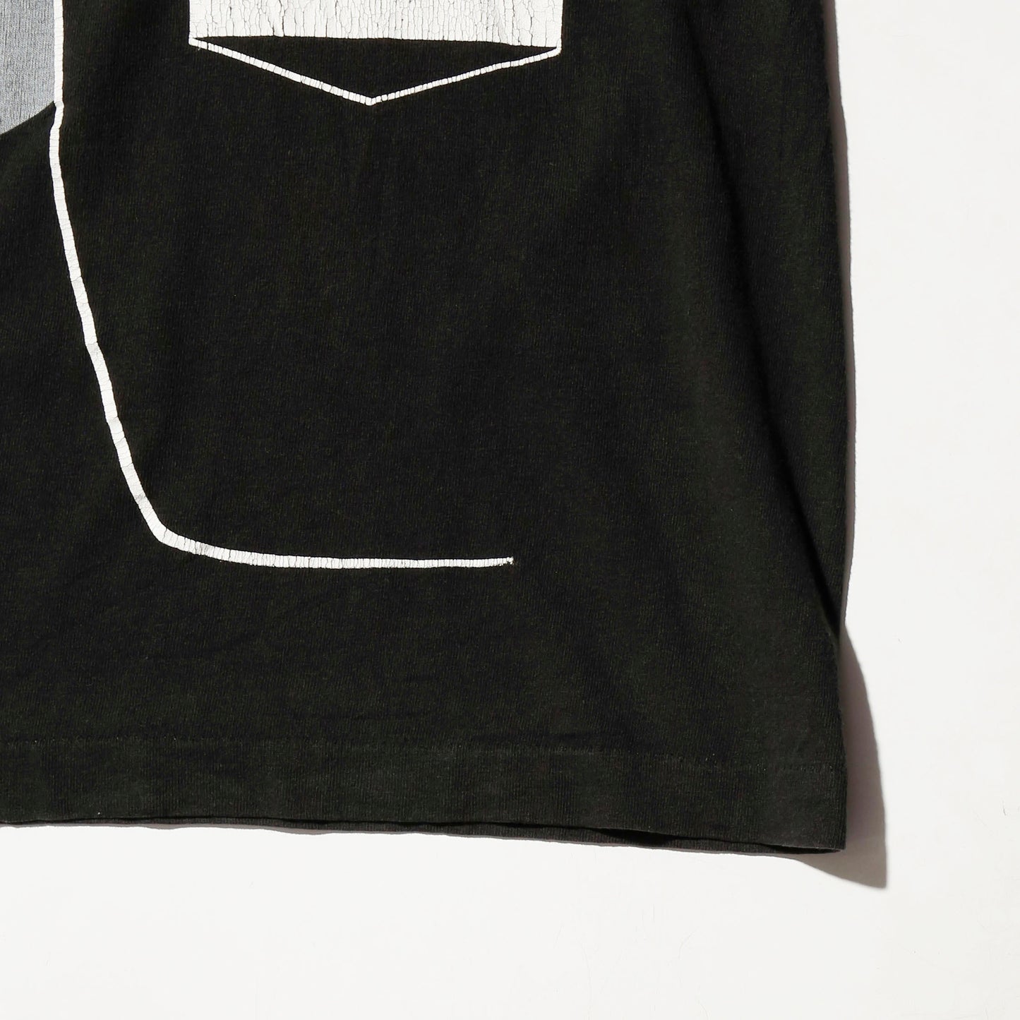 vintage 80's trompe l'oeil tuxedo t-shirt