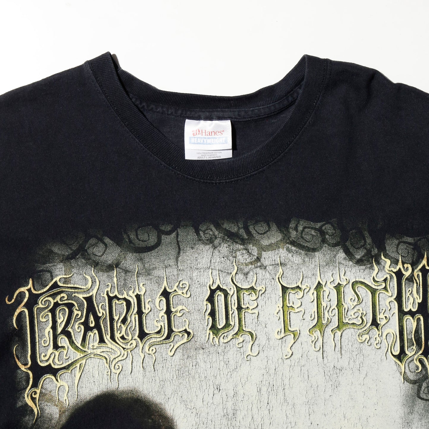 vintage 2007's cradle of filth "lead us into temptation" t-shirt