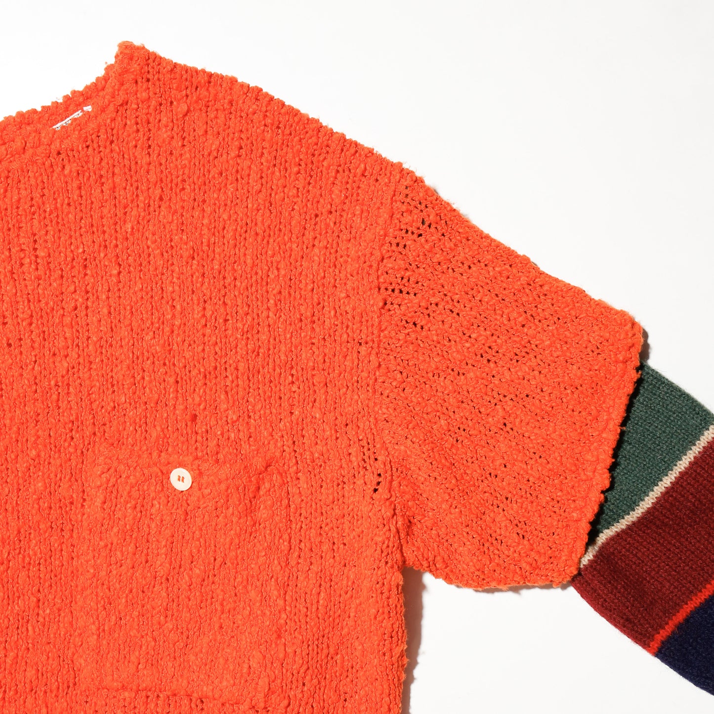 *one-off hybrid boucle sweater