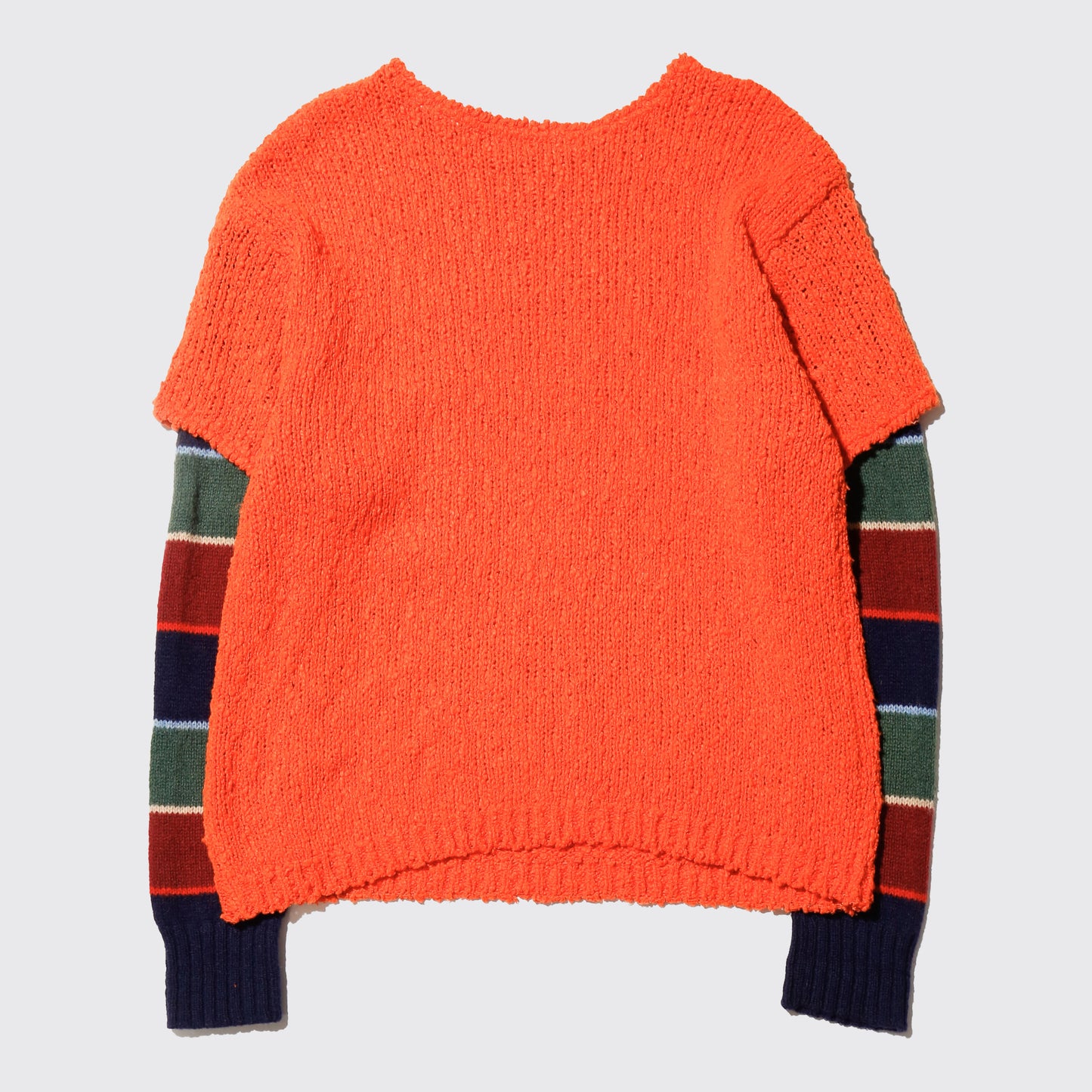 *one-off hybrid boucle sweater