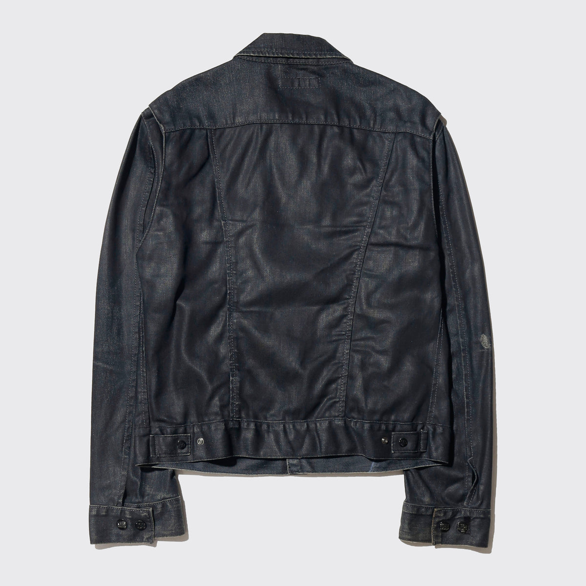 vintage lee x-line double front luster trucker jacket