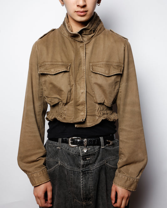 vintage ralph lauren ribbed field jacket