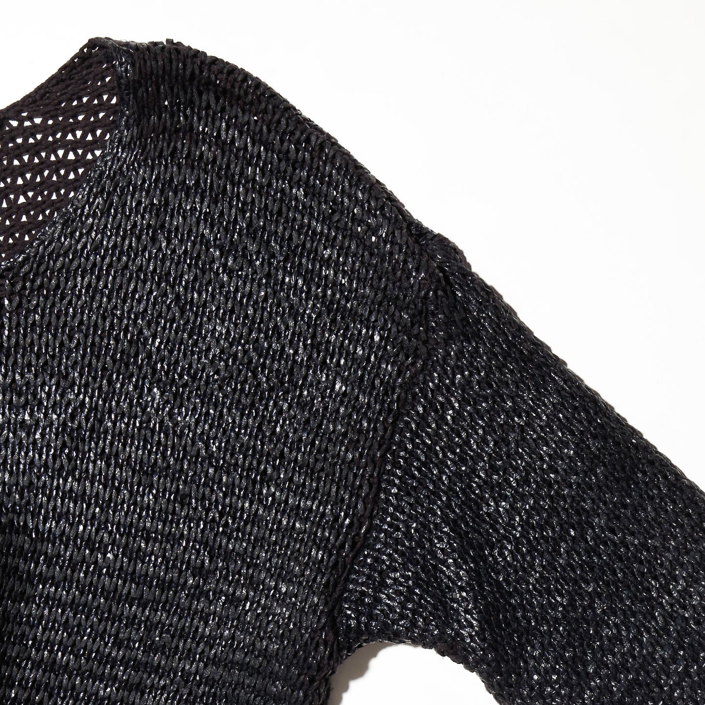 *one-off hybrid luster pullover