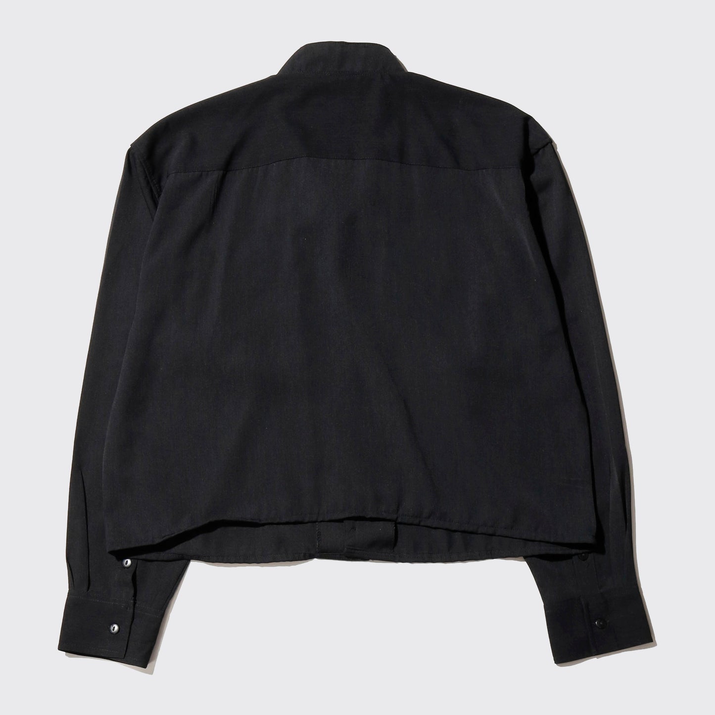 *one-off cropped bowtie shirt