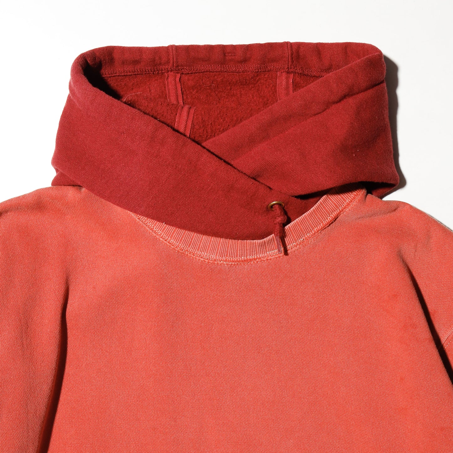 *one-off hybrid border hoodie