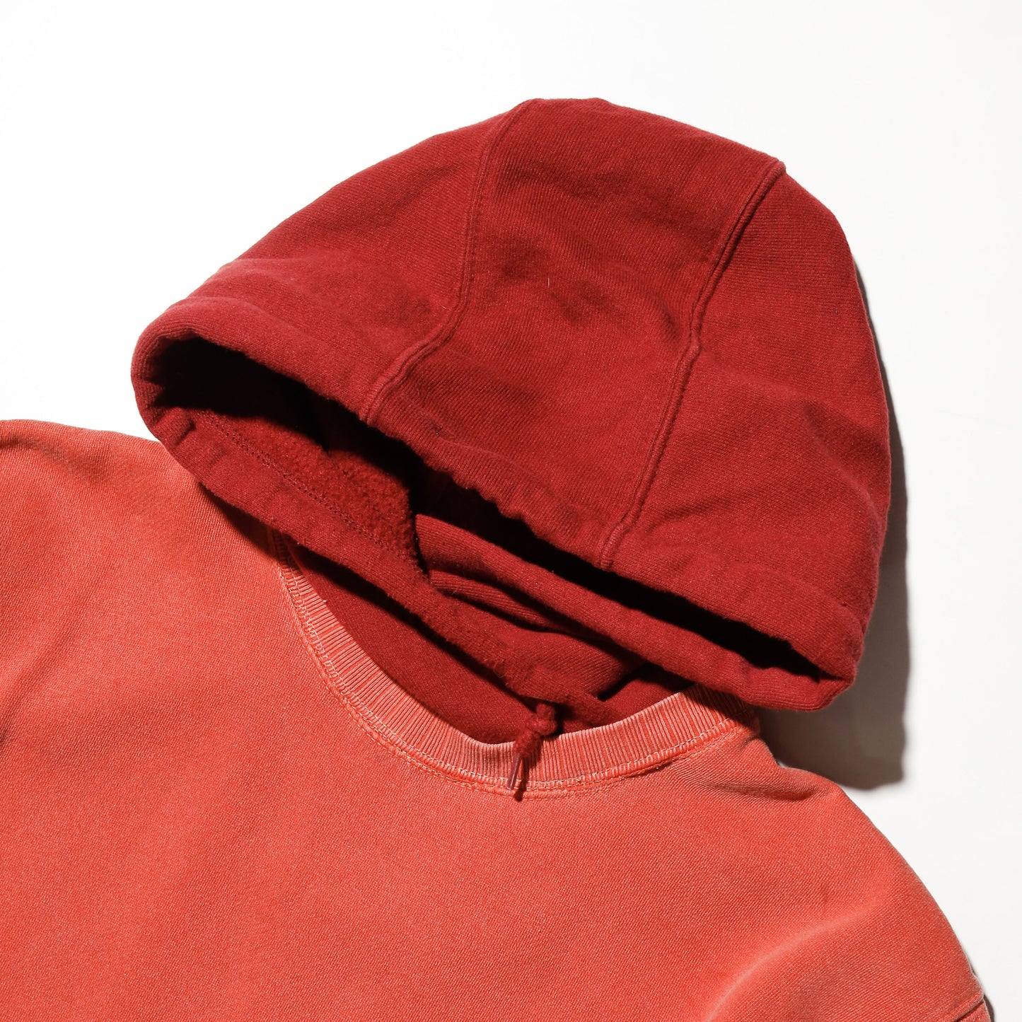 *one-off hybrid border hoodie