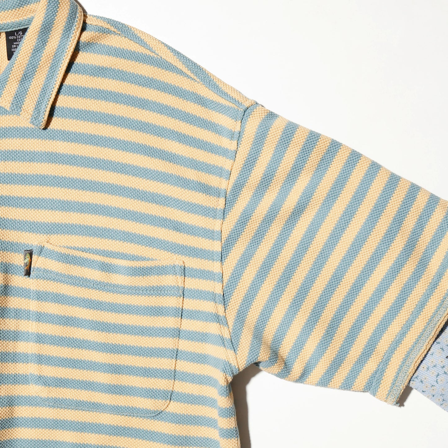 *one-off hybrid half zip polo pullover