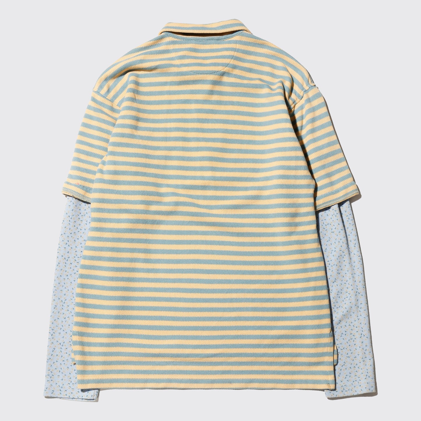 *one-off hybrid half zip polo pullover