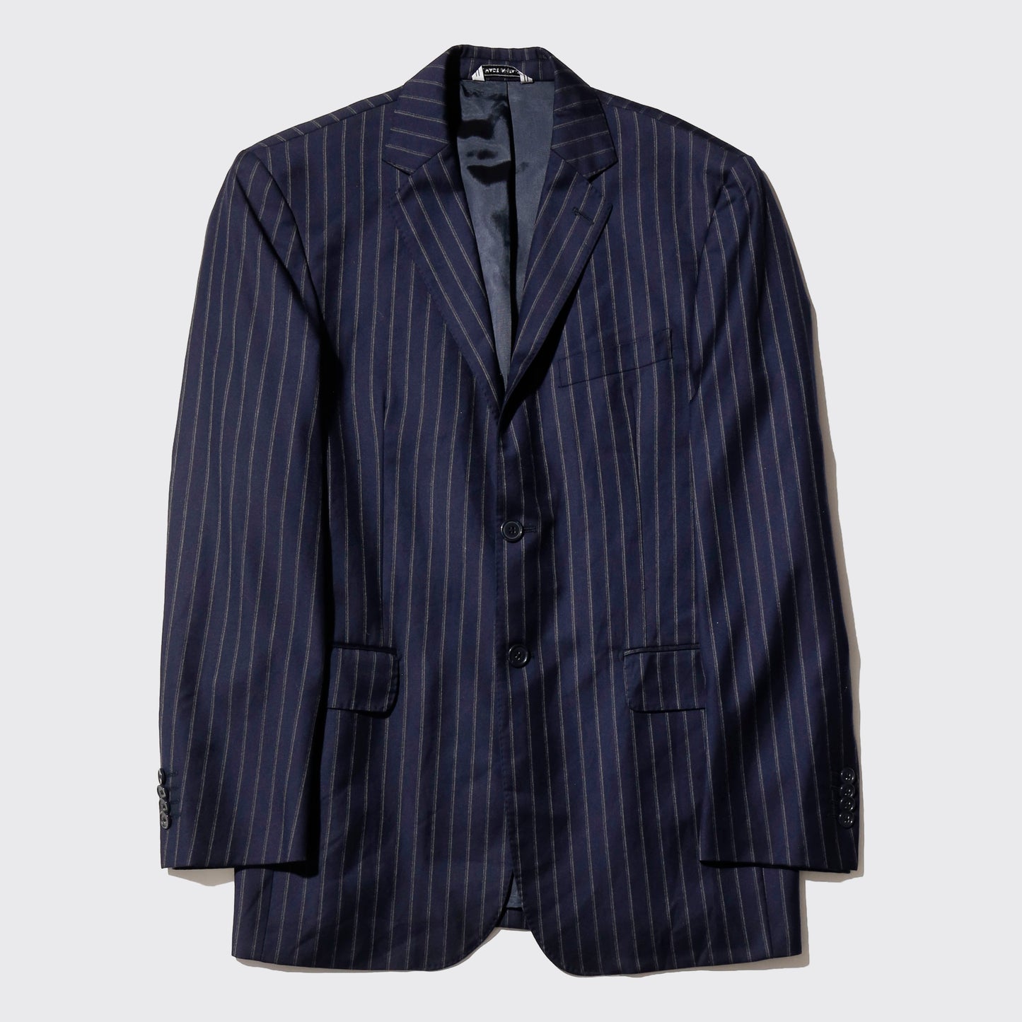 vintage 90's Yves Saint Laurent stripe 2b single tailored jacket