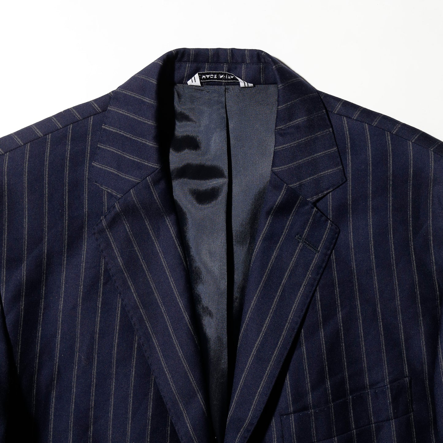 vintage 90's Yves Saint Laurent stripe 2b single tailored jacket