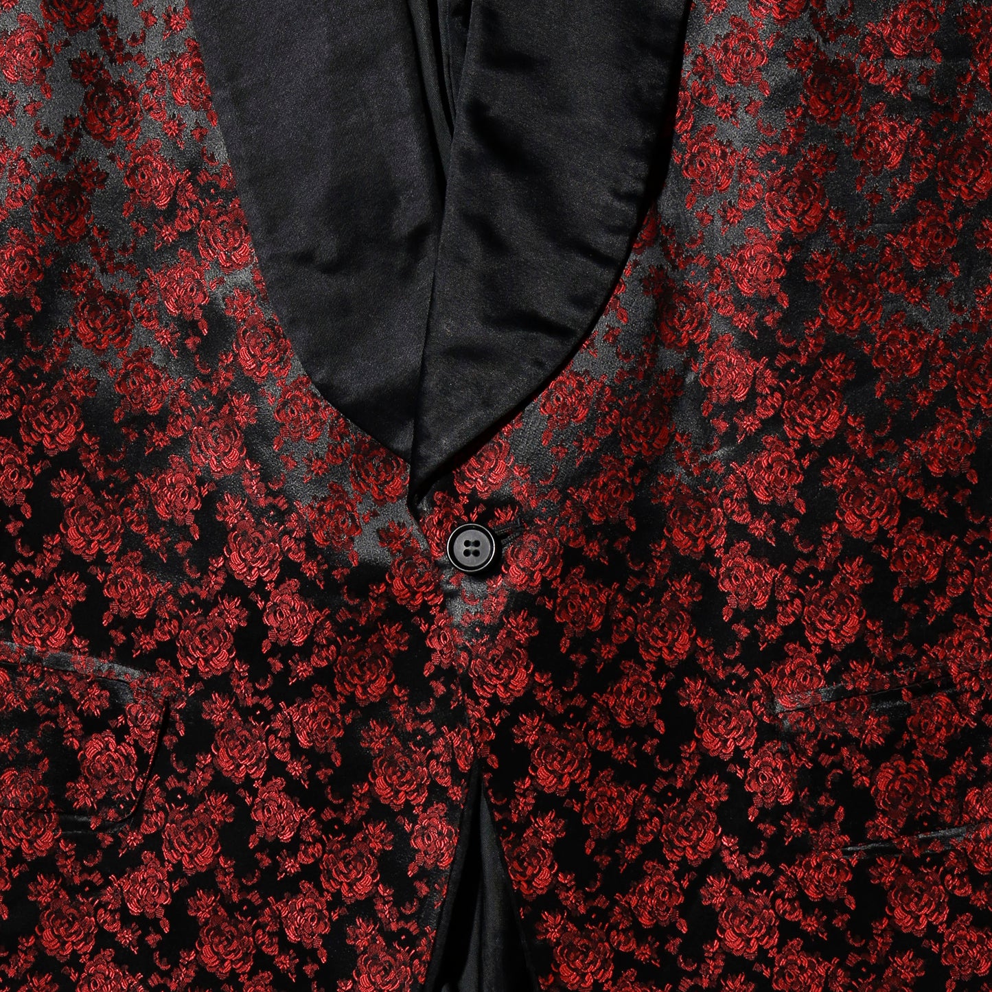 vintage 70's rose smoking jacket