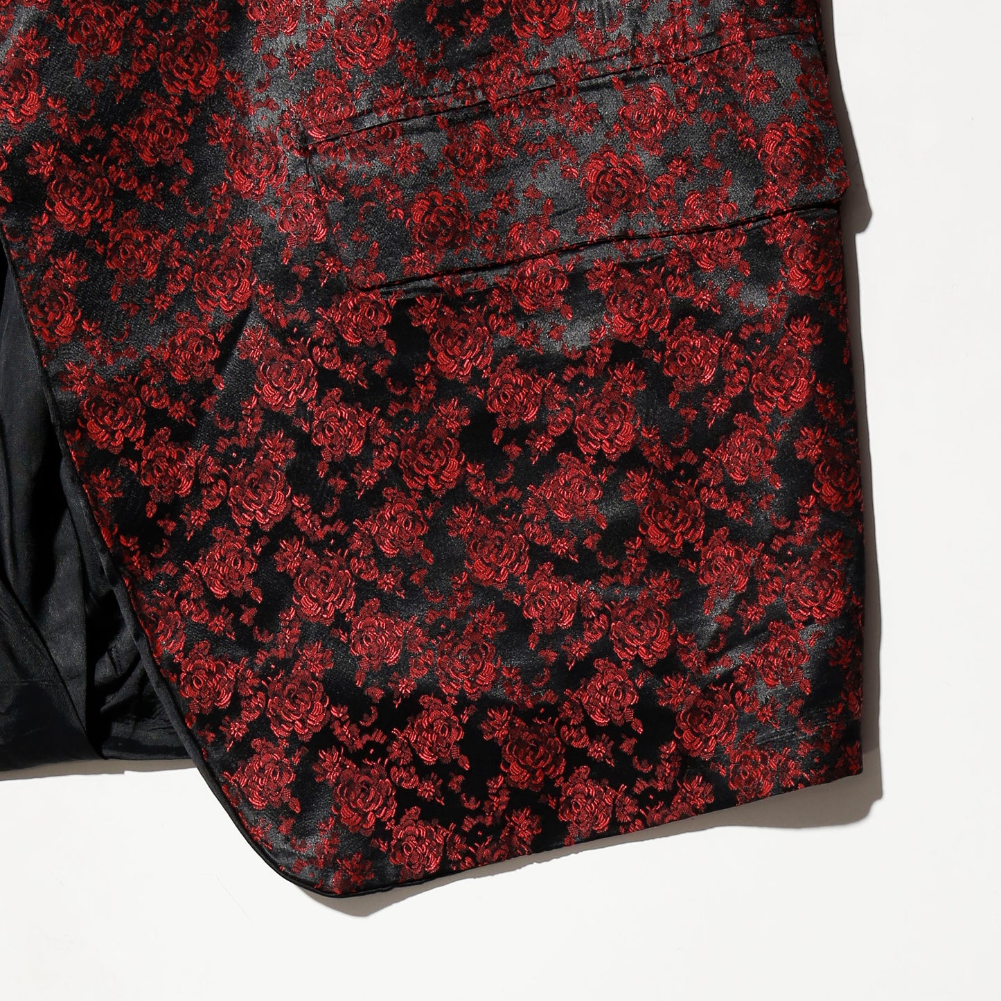 vintage 70's rose smoking jacket